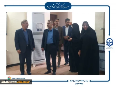 بازدید معاونت آموزشی سازمان مرکزی از پردیس حضرت فاطمه الزهرا(س) اهواز