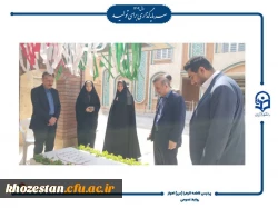 بازدید معاونت آموزشی سازمان مرکزی از پردیس حضرت فاطمه الزهرا(س) اهواز
