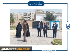 بازدید معاونت آموزشی سازمان مرکزی از پردیس حضرت فاطمه الزهرا(س) اهواز