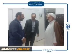 دیدار نوروزی مسئول محترم نهاد نمایندگی مقام معظم رهبری در  دانشگاه فرهنگیان خوزستان با کارکنان پردیس حضرت فاطمه الزهرا(س)
