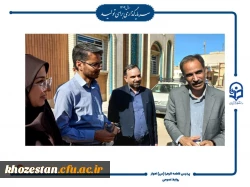 بازدید معاونت فنی و نظارت سازمان نوسازی کشور از پروژه ساختمان اداری_آموزشی دانشگاه فرهنگیان-پردیس حضرت فاطمه الزهرا(س) اهواز