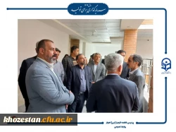 بازدید معاونت فنی و نظارت سازمان نوسازی کشور از پروژه ساختمان اداری_آموزشی دانشگاه فرهنگیان-پردیس حضرت فاطمه الزهرا(س) اهواز