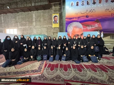  جمعی از دانشجومعلمان پردیس حضرت فاطمه زهرا (س) اهواز در آئین عبادی و سیاسی نماز جمعه مورخ ۲۹ فروردین ۱۴۰۴ در مصلای اهواز شرکت کردند.