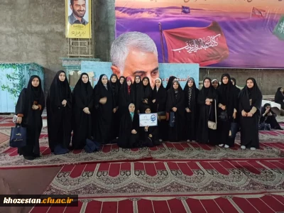  جمعی از دانشجومعلمان پردیس حضرت فاطمه زهرا (س) اهواز در آئین عبادی و سیاسی نماز جمعه، مورخ  ۱۹ اردیبهشت ۱۴۰۴ در مصلای اهواز شرکت کردند.