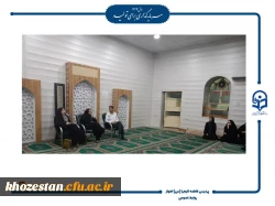 نشست صمیمانه مسئولین پردیس حضرت فاطمه الزهرا(س) اهواز با دانشجویان به مناسبت روز معلم 