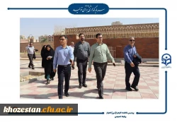 بازدید مدیر کل طرح، برنامه و بودجه دانشگاه فرهنگیان کشور از پردیس حضرت فاطمه الزهرا(س) اهواز