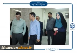 بازدید مدیر کل طرح، برنامه و بودجه دانشگاه فرهنگیان کشور از پردیس حضرت فاطمه الزهرا(س) اهواز