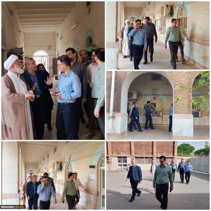 بازدید مدیرکل بودجه دانشگاه فرهنگیان کشور از مراکز آموزشی استان خوزستان 3