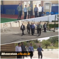 بازدید مدیرکل بودجه دانشگاه فرهنگیان کشور از مراکز آموزشی استان خوزستان 5