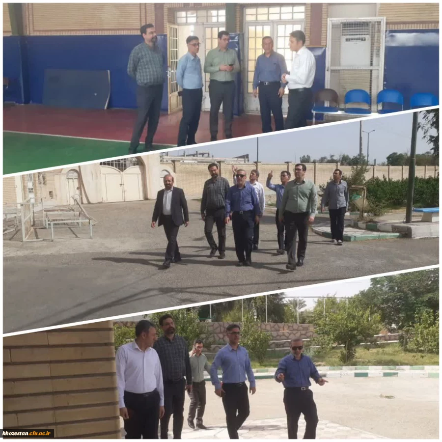 بازدید مدیرکل بودجه دانشگاه فرهنگیان کشور از مراکز آموزشی استان خوزستان 5