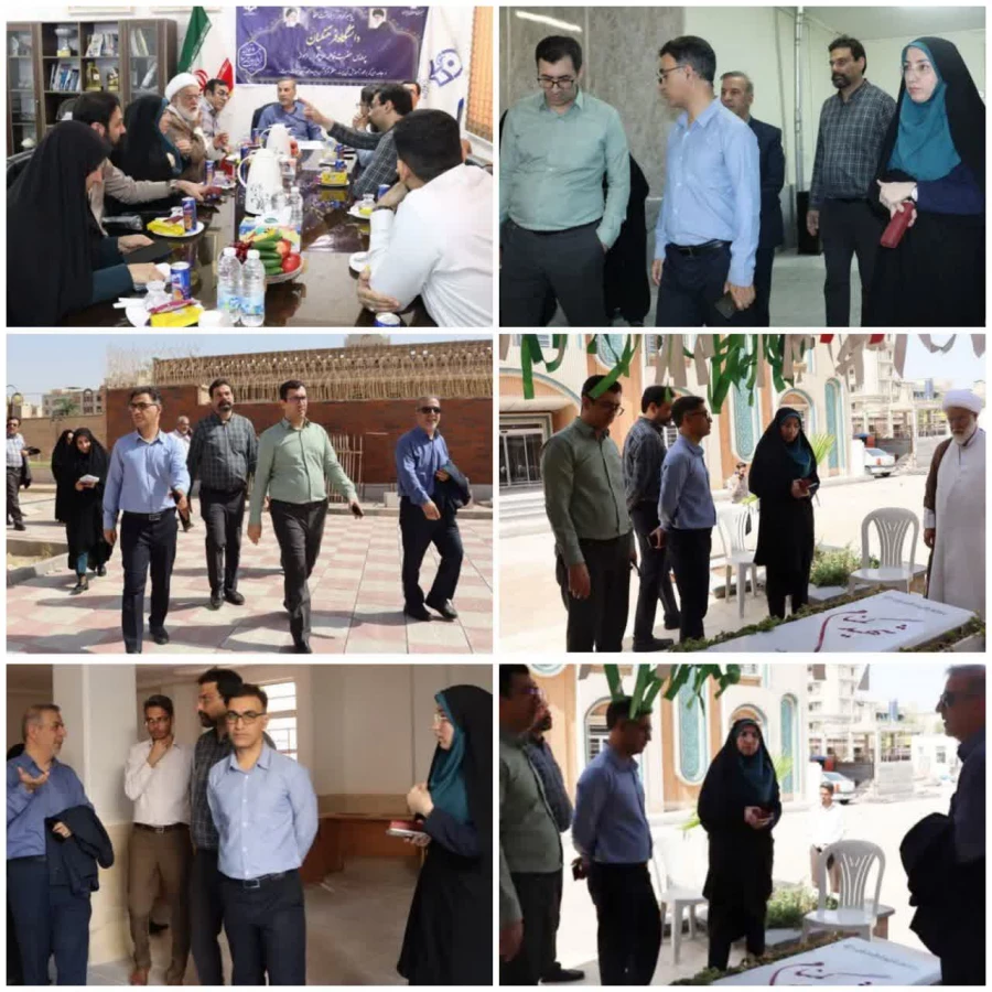 بررسی میدانی زیرساخت های آموزشی و رفاهی فرهنگیان استان خوزستان با حضور مدیرکل بودجه دانشگاه فرهنگیان کشور
 4