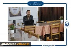 جلسه تبیینی «نبرد مقدس» ویژه پرسنل پردیس حضرت فاطمه الزهرا(س) اهواز