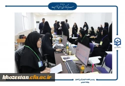 بازدید رئیس دانشگاه فرهنگیان از نخستین روز مصاحبه های جذب دانشجومعلم در پردیس حضرت فاطمه الزهرا(س) اهواز