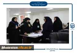 بازدید رئیس دانشگاه فرهنگیان از نخستین روز مصاحبه های جذب دانشجومعلم در پردیس حضرت فاطمه الزهرا(س) اهواز