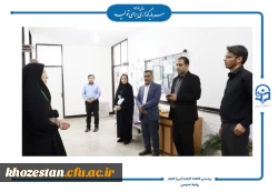بازدید مدیر منابع انسانی آموزش و پرورش خوزستان از مصاحبه های دانشگاه فرهنگیان-پردیس حضرت فاطمه الزهرا(س) اهواز