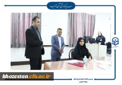 بازدید مدیر منابع انسانی آموزش و پرورش خوزستان از مصاحبه های دانشگاه فرهنگیان-پردیس حضرت فاطمه الزهرا(س) اهواز