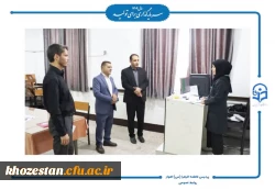بازدید مدیر منابع انسانی آموزش و پرورش خوزستان از مصاحبه های دانشگاه فرهنگیان-پردیس حضرت فاطمه الزهرا(س) اهواز