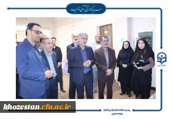 بازدید رئیس مرکز سنجش و پایش کیفیت آموزشی وزارت آموزش و پرورش و مدیرکل آموزش و پرورش خوزستان از فرآیند مصاحبه داوطلبان آزمون سراسری دانشگاه فرهنگیان- پردیس حضرت فاطمه الزهرا (س) اهواز