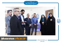 بازدید معاون سیاسی-اجتماعی استانداری خوزستان از روند مصاحبه های داوطلبان چند برابر ظرفیت دانشگاه فرهنگیان-پردیس حضرت فاطمه الزهرا(س) اهواز
