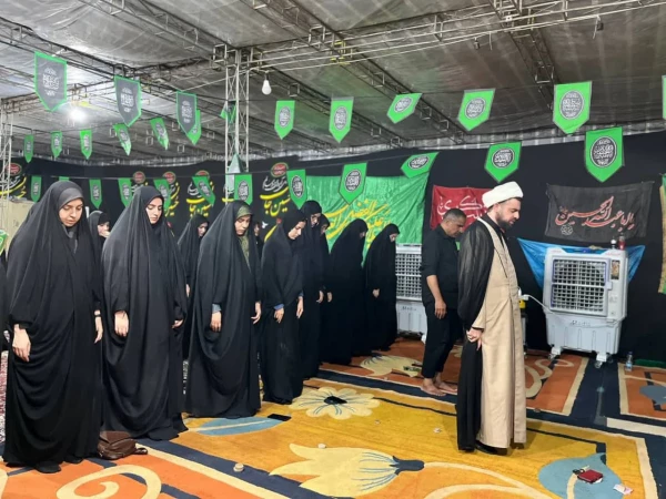 حضور کارکنان و دانشجومعلمان پردیس حضرت فاطمه الزهرا(س) اهواز در موکب دانشگاه فرهنگیان در مرز چذابه 