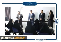 بازدید سرپرست دانشگاه فرهنگیان از آغاز سال تحصیلی ۱۴۰۵-۱۴۰۴ در پردیس حضرت فاطمه الزهرا(س) اهواز 