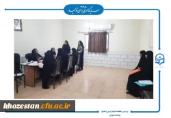 برگزاری فرآیند ارزیابی شایستگی های معلمی پذیرفته شدگان استعدادهای برتر ملی استان خوزستان  