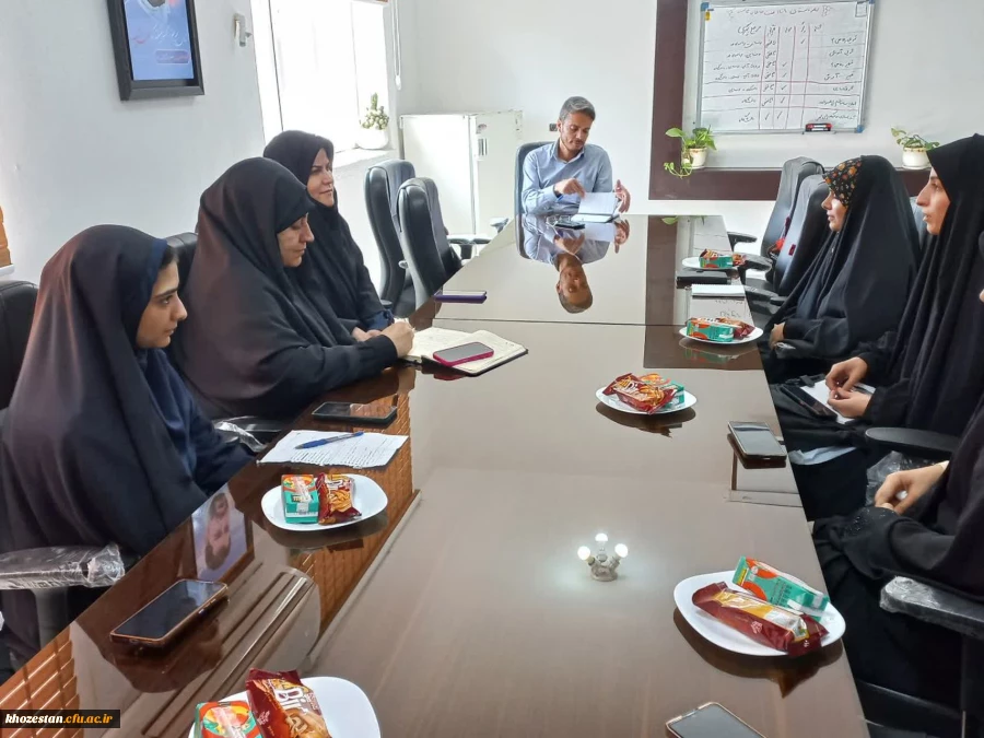 نشست معارفه اعضای جدید شورای صنفی دانشگاه فرهنگیان پردیس فاطمه الزهرا (س)