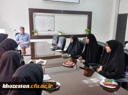 نشست معارفه اعضای جدید شورای صنفی دانشگاه فرهنگیان پردیس فاطمه الزهرا (س)