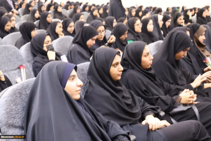 آیین استقبال از نو دانشجومعلمان سال ۱۴۰۴ پردیس حضرت فاطمه الزهرا(س) اهواز