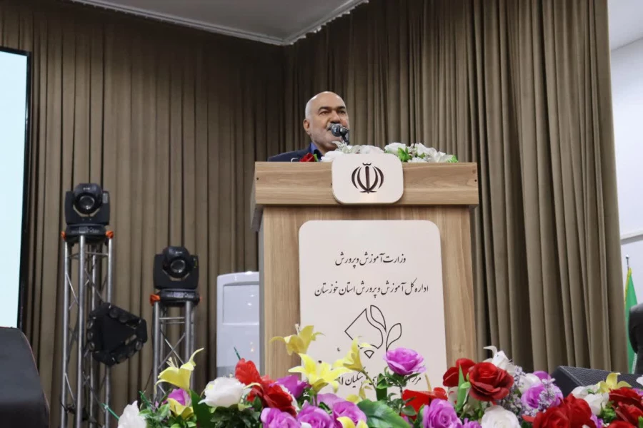 آیین تکریم و معارفه ریاست دانشگاه فرهنگیان خوزستان؛ تأکید بر تربیت معلم در تراز انقلاب و الگوی توسعه تعلیم و تربیت 2
