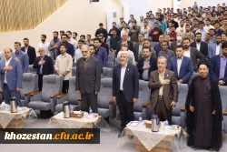 آیین تکریم و معارفه ریاست دانشگاه فرهنگیان خوزستان؛ تأکید بر تربیت معلم در تراز انقلاب و الگوی توسعه تعلیم و تربیت 6