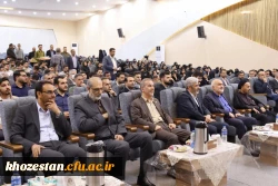 آیین تکریم و معارفه ریاست دانشگاه فرهنگیان خوزستان؛ تأکید بر تربیت معلم در تراز انقلاب و الگوی توسعه تعلیم و تربیت 12