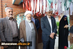 بازدید رئیس دانشگاه فرهنگیان از پردیس حضرت فاطمه الزهرا(س) اهواز و نشست با مسئولان پردیس و شورای صنفی