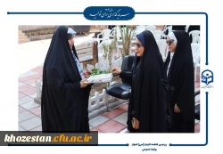 آیین افتتاحیه دوره فرهنگی زیارتی «سراج» و اعزام ۹۰ نفر از دانشجومعلمان پردیس حضرت فاطمه الزهرا(س) اهواز به مشهد مقدس برگزار شد.  