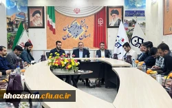 نشست «معلم تراز» با حضور سید محسن موسوی زاده در مرکز مدیریت دانشگاه فرهنگیان خوزستان برگزار شد 2