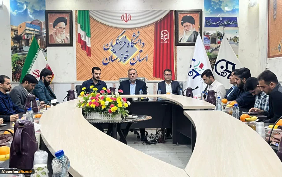 نشست «معلم تراز» با حضور سید محسن موسوی زاده در مرکز مدیریت دانشگاه فرهنگیان خوزستان برگزار شد 2