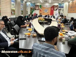 نشست «معلم تراز» با حضور سید محسن موسوی زاده در مرکز مدیریت دانشگاه فرهنگیان خوزستان برگزار شد 3