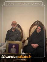 دیدار با خانواده شهید دانشجومعلم 