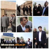 بازدید میدانی مسئولان استانی از پردیس حضرت رسول اکرم (ص) دانشگاه فرهنگیان خوزستان 2