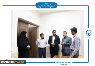 بازدید رئیس دانشگاه فرهنگیان از پردیس حضرت فاطمه الزهرا(س) به مناسبت هفته کتاب