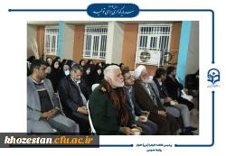 برگزاری مراسم اولین سالگرد تدفین شهید گمنام در پردیس حضرت فاطمه الزهرا(س) اهواز