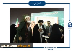 برگزاری مراسم اولین سالگرد تدفین شهید گمنام در پردیس حضرت فاطمه الزهرا(س) اهواز