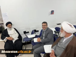 نشست با نماینده ولی فقیه در استان خوزستان با محوریت تأمین زمین جامع دانشگاه فرهنگیان