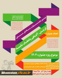 فراخوان دومین جشنواره رسانه ای ملی «گزینش، آگاهی و انتخاب شایسته»