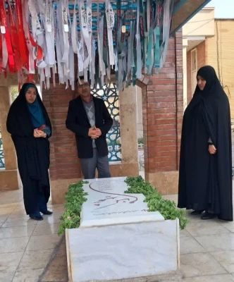 بازدید ریاست دانشگاه فرهنگیان خوزستان از پردیس حضرت فاطمه الزهرا(س) اهواز