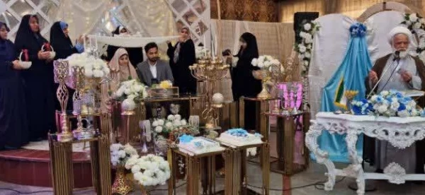جشن ازدواج دانشجویی دانشجو معلمان دانشگاه فرهنگیان خوزستان 