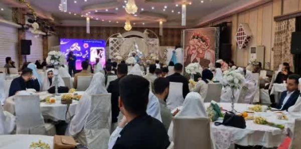 جشن ازدواج دانشجویی دانشجو معلمان دانشگاه فرهنگیان خوزستان 
