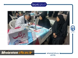 برگزاری موکب  دانشگاه فرهنگیان حضرت فاطمه الزهرا(س) اهواز 