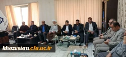 روز پرکار هئیت رئیسه، روسائ دانشکده ها،مدیران ادارات ،مراکز تابعه و سرگروه های آموزشی