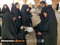 حضور در گلزار شهدای شهر شادگان و تجدید میثاق با آرمان های شهدای جنگ رمضان